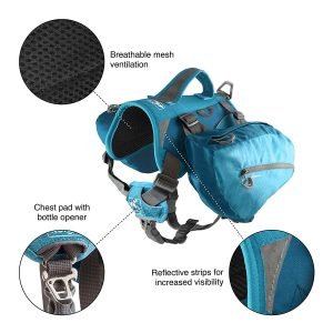 kurgo dog saddlebag backpack