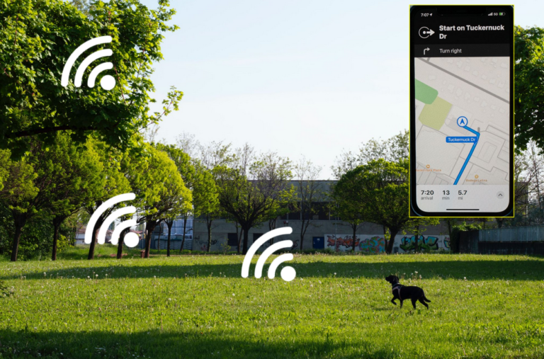 pet GPS tracker diagram